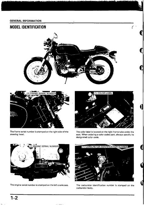 1989 1990 Honda Gb500 Tourist Trophy Service Repair Manual Download 89 90