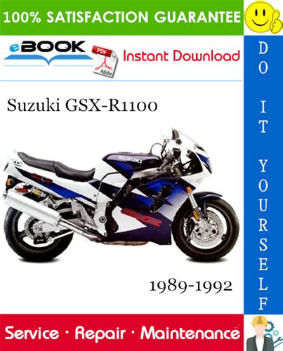 1989 1992 Suzuki Gsx R1100 Service Repair Manual Download