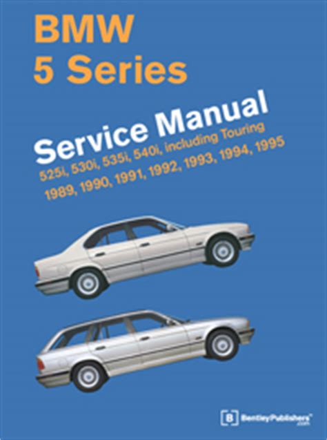 1989 2002 Bmw 5 Series E34 E39 Service Repair Manual