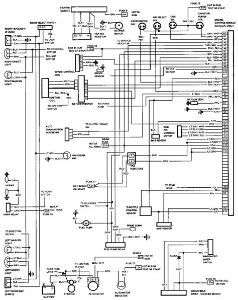 1989 Chevy Blazer Wiring Diagram