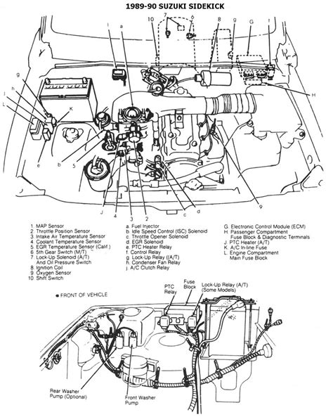 1989 Suzuki Sidekick Wiring Diagrams