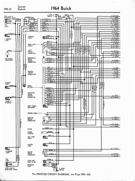 1989 buick skylark wiring diagram schematic 