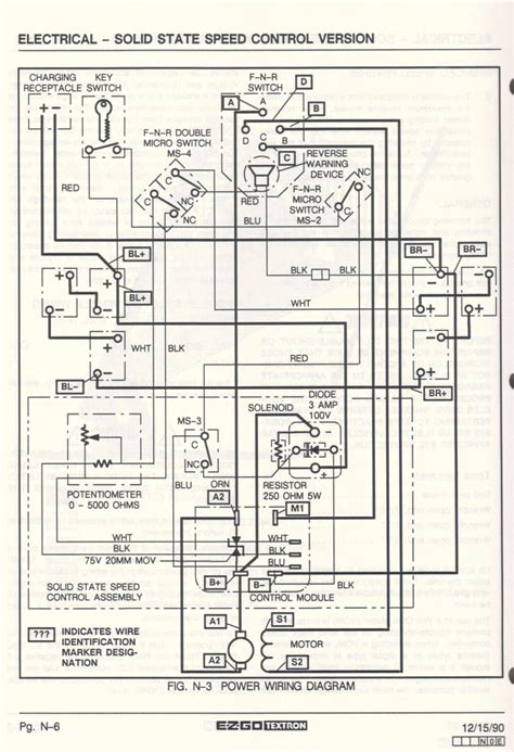 1989 ezgo marathon wiring diagram 