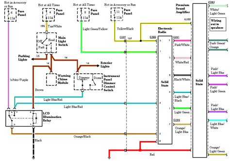 1989 ford mustang horn wiring diagram 