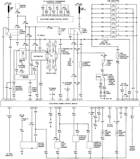 1989 ford wiring diagram 