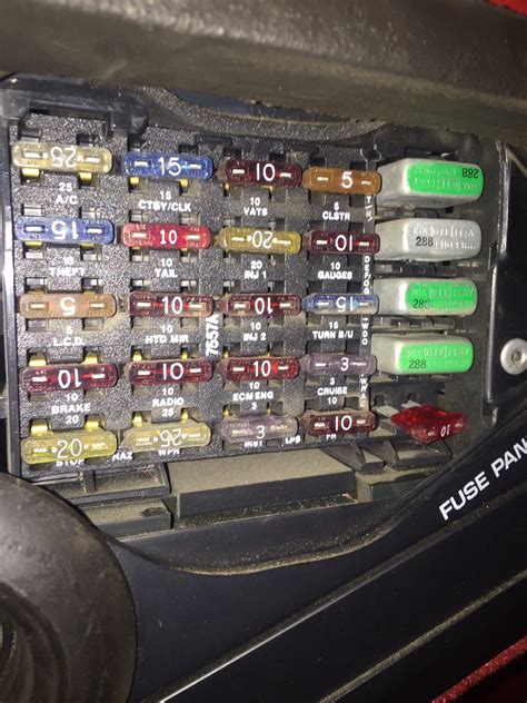 1989 fuse box 