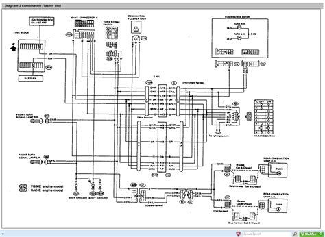 1989 nissan pathfinder alternator wiring diagram 