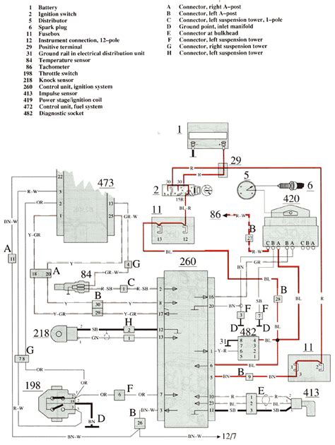 1989 volvo 240 battery wiring diagrams 