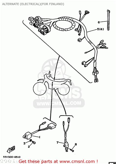 1989 yamaha xt 350 wire diagram 