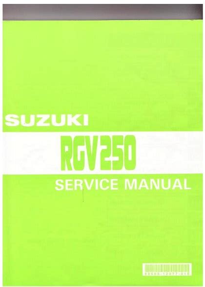 1990 1996 Suzuki Rgv250 Service Repair Manual Download