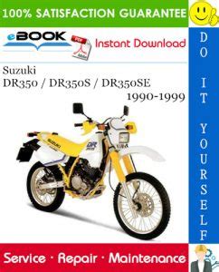 1990 1997 Suzuki Dr350 Dr350s Motorcycle Workshop Repair Service Manual In German