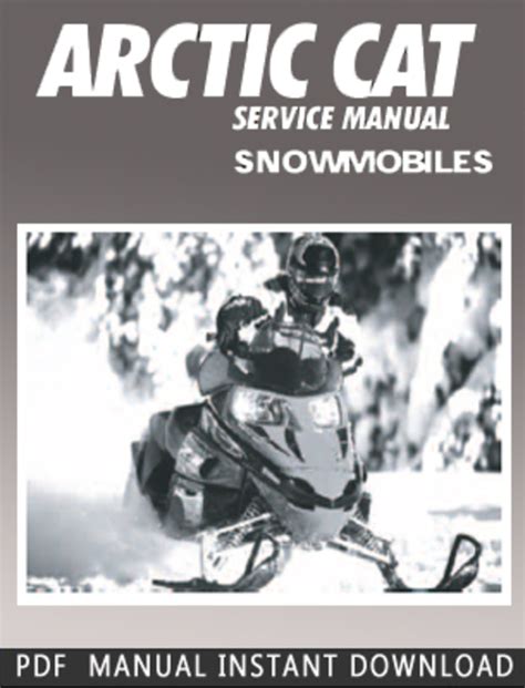 1990 1998 Arctic Cat Snowmobile Service Repair Manual