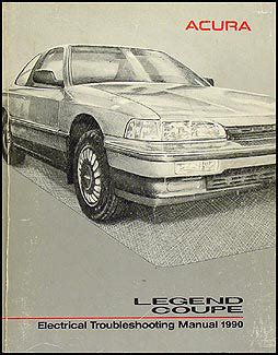 1990 Acura Legend Coupe Manual and Wiring Diagram