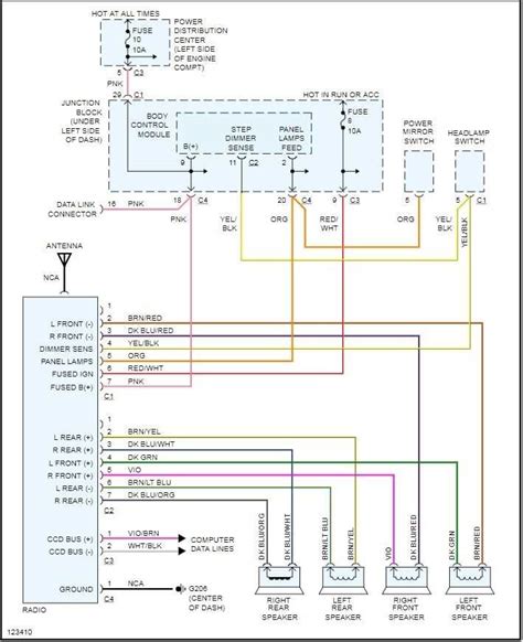 1990 Dodge Caravan Radio Wiring Diagram