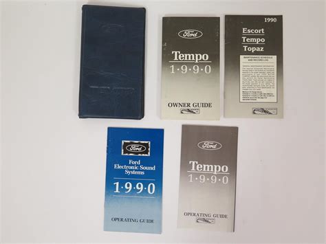 1990 Ford Tempo Service Repair Manual Software