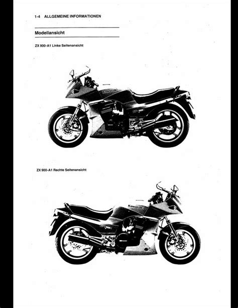 1990 Kawasaki Gpz 900 R Service Workshop Manual Download