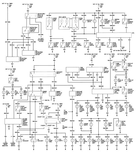 1990 Mazda B2200 Wiring Diagram