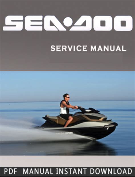 1990 Seadoo 5803 5810 Gt Service Repair Workshop Manual