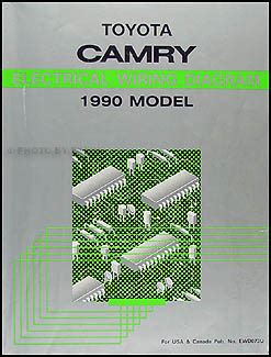 1990 Toyota Camry Electrical Wiring Diagram Manual