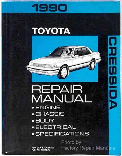 1990 Toyota Cressida Service Repair Manual Software
