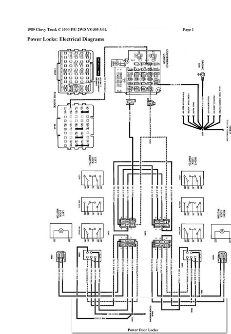 1990 chevy 1500 driver door wiring diagram 