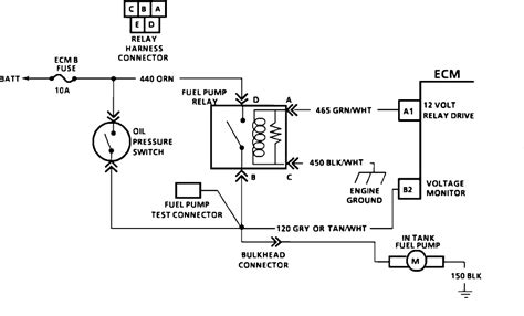 1990 chevy blazer fuel pump wiring 
