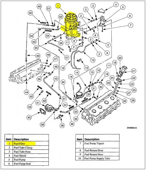 1990 ford e350 van fuel system diagram 