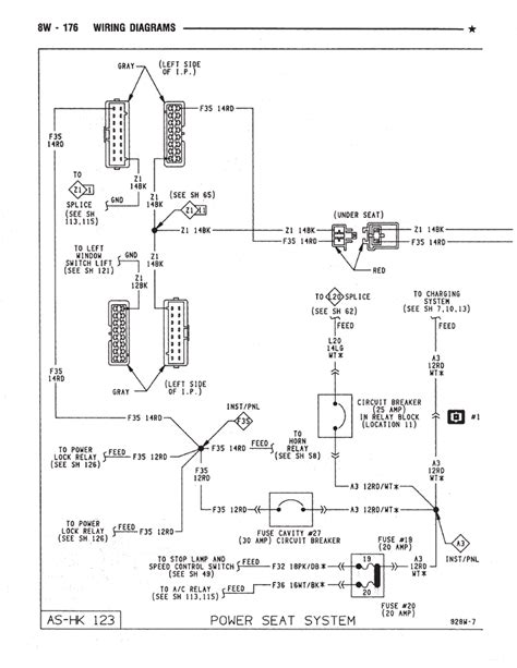 1990 plymouth voyager rear gate wiring 