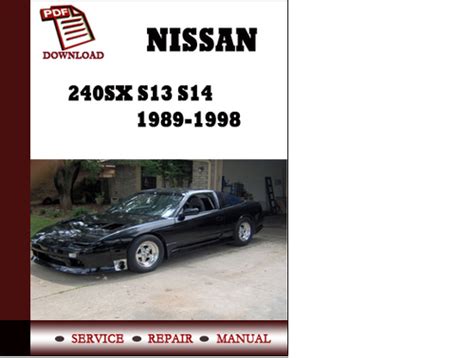 1991 1994 Nissan 240sx Service Repair Manual
