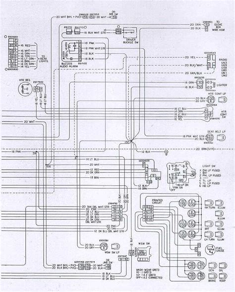 1991 Chevy Radio Wiring Diagram