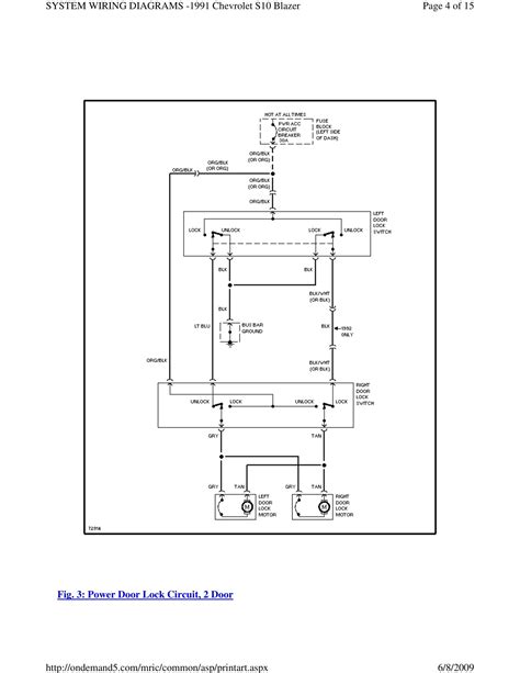 1991 Chevy S10 Blazer Wiring