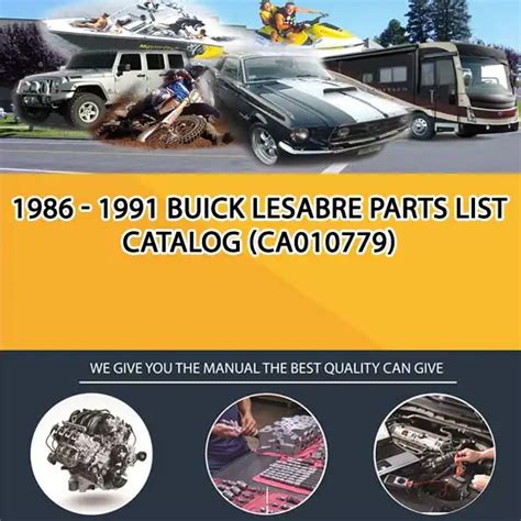 1991 Lasabre Service And Repair Manual