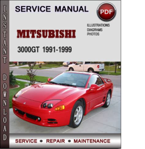 1991 Mitsubishi 3000 Gt Car Service Manual