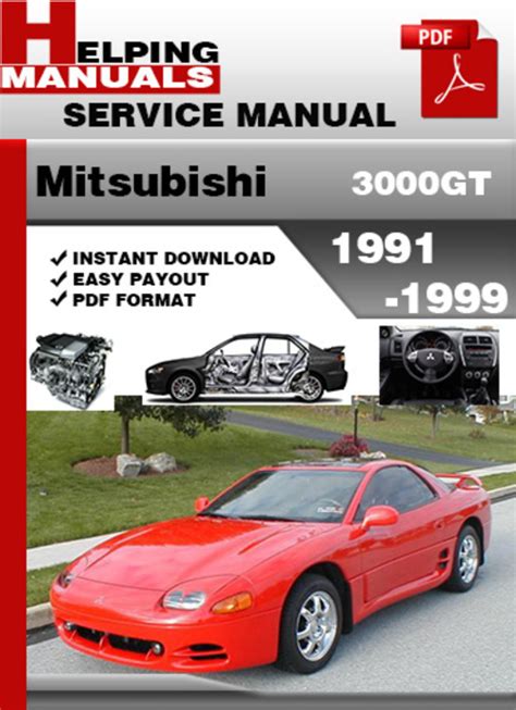 1991 Mitsubishi 3000gt Service Repair Manual Download