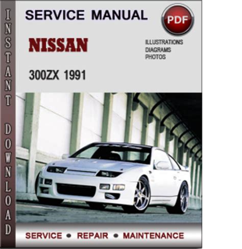 1991 Nissan 300zx Service Repair Manual
