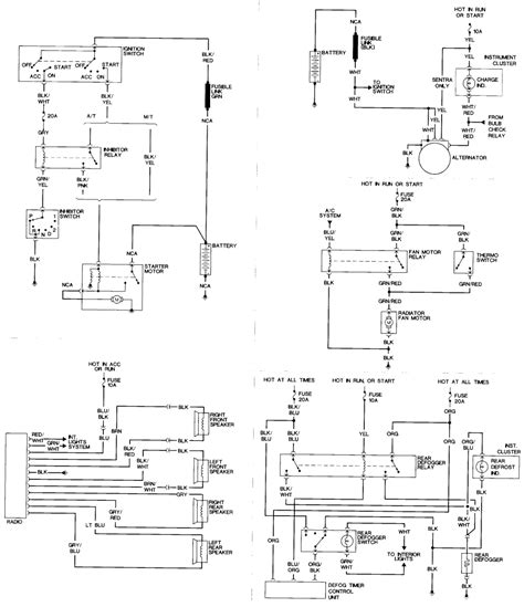 1991 Nissan Pickup Wiring Diagram