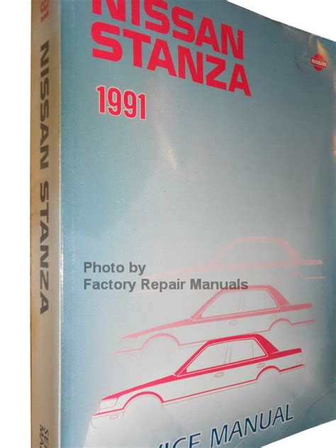 1991 Nissan Stanza Service Workshop Repair Manual