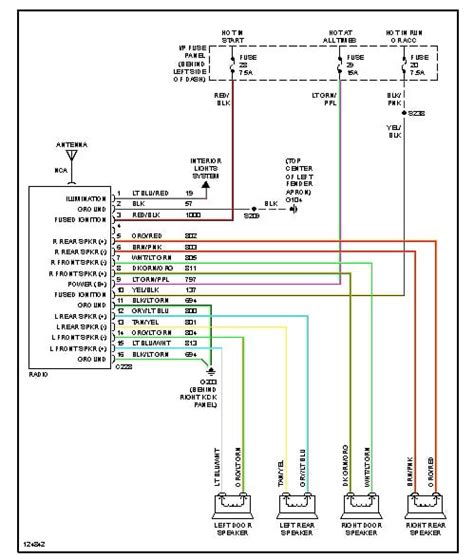 1991 ford ranger radio wiring diagram 