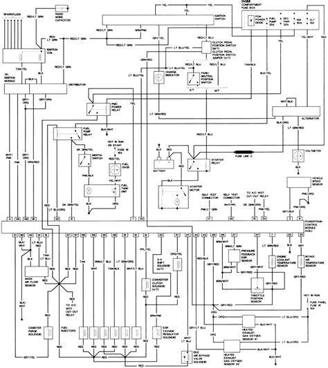 1991 ford ranger stereo wiring diagram 