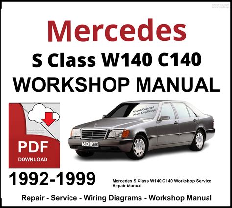 1992 1999 Mercedes Benz W140 Series Workshop Repair Service Manual 900mb Pdf Best Download