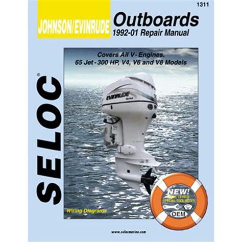 1992 2001 Johnson Evinrude 65 300hp Workshop Service Repair Manual