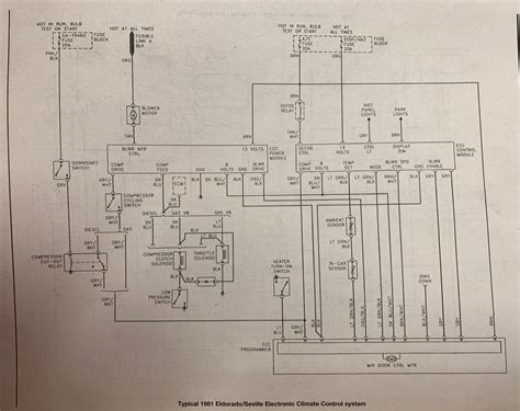 1992 Cadillac Eldorado Blower Fan Wiring Diagram