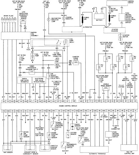 1992 Chevrolet Lumina Engine Control Module Wiring Diagram