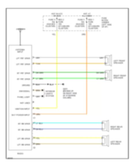 1992 Chevy Cavalier Radio Wiring Diagram