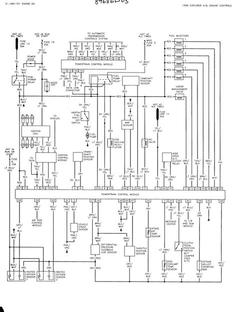 1992 Ford Explorer Radio Speaker Wiring Diagram