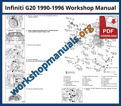 1992 Infiniti G20 Service Workshop Repair Manual Download