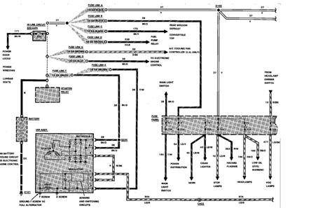 1992 Mustang Alternator Wiring Diagram