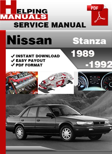 1992 Nissan Stanza Factory Service Manual