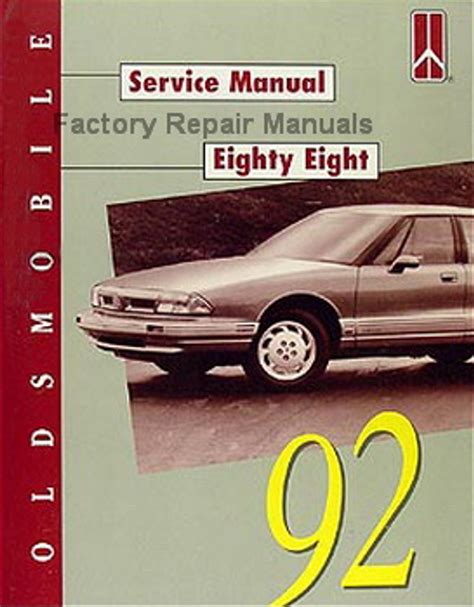 1992 Oldsmobile 88 Service Repair Manual Software