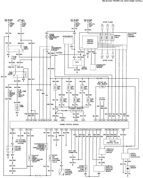 1992 Rodeo Wiring Diagram